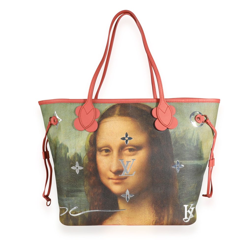 Louis Vuitton x Jeff Koons Masters Collection Mona Lisa Neverfull MM - Picture 3 of 8